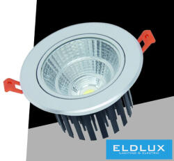 ELDLUX LED süllyestett lámpa 7w 630lm 4000K 24° IP20 alumínium (P-75-N)