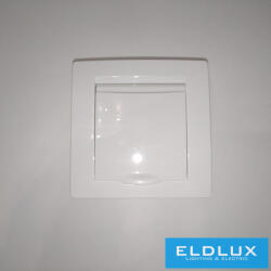ELDLUX ELDGROUND 2P+F konnektor gyerekvédelemmel csapfedéllel fehér csavaros IP44 (ELD301409)