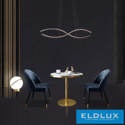 ELDLUX MEMPHIS kristályüveg függeszték króm 27W 4000K (H99013-1000)