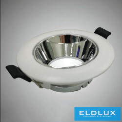 ELDLUX süllyesztett spot lámpatest GU10 Max 60w fehér/króm (P27-A) - dreamlighting
