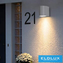 ELDLUX fali lámpa 1×GU10 IP65 68×80×80mm szürke (ES53-G)