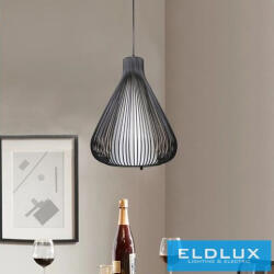 UNIVERSO Függeszték 1 x E27 Max. 60W ∅330x1000mm IP20 fekete (B18-N)