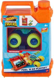 Mattel Hot Wheels - Monster Trucks Benzines kanna készlet (HXT04)