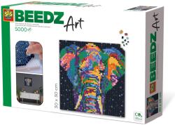 SES Creative Set margele de calcat Beedz Art - Elefant Fantasy (06012)