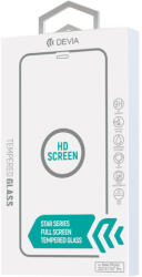 DEVIA Folie Frame Sticla Full Fit iPhone 13 Pro Max Black (1 fata Anti-Shock, 9H, 0.26mm) (DEVFOLIXIIIPMBK)