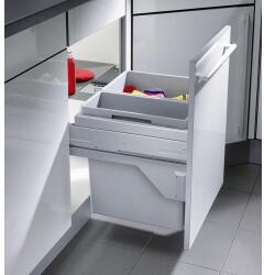 Hailo beépíthető szemetes 3610-581 EuroCargo S szelektív , 50cm-es szekrényhez, kihúzható (7436)