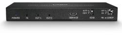 LINDY Splitter Lindy LY-38230, 2 x HDMI (LY-38230) - flax
