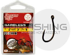 EnergoTeam Maruto 4626 6 Benzar Barbless Round Feeder Horog 8db/cs (43453106)