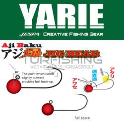 Yarie Jespa JIG FEJ YARIE 646 AJIBAKU RED 6 1.0gr (Y646JH6100) - turfishing