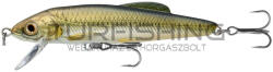 LIVETARGET Minnow Finesse Jerkbait Silver/pumpkin 60 Mm 3 G (lt201141) - turfishing