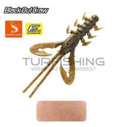 Tiemco TIEMCO BLACK OUT CRAW 4" 10cm Color 155 (300114140155)