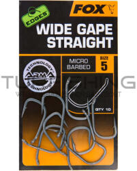 FOX EDGES WIDE GAPE STRAIGHT 5-ös méretű Bojlis horog (CHK176)
