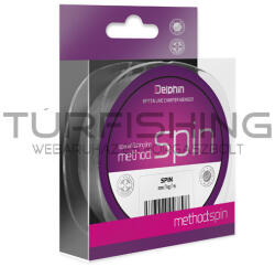 Delphin METHOD SPIN szürke 0, 14mm 1, 8kg 300m (500660414) - turfishing