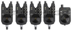 Prologic R2L BITE ALARM SET 4+1 RED/GREEN/BLUE/YELLOW elektromos kapásjelző szett (svs54305)