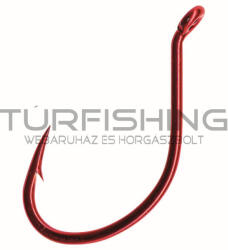 Mustad Red Dropshot Hooks 6 10db/csomag (m4135006) - turfishing
