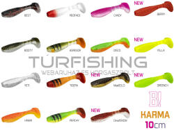 Delphin Gumihal Delphin KARMA UVs / 5db 10cm/YELLA (101003844)