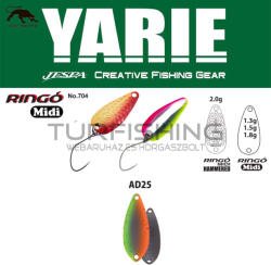 Yarie Jespa YARIE 704 RINGO MIDI 1.8gr AD25 Vegetable (Y70418AD25) - turfishing