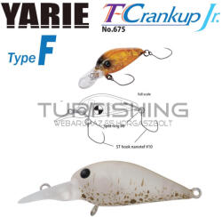 Yarie Jespa YARIE T-CRANKUP JR 675 TYPE F 2.8mm 1.8gr C3 Akayari (Y67518C3) - turfishing