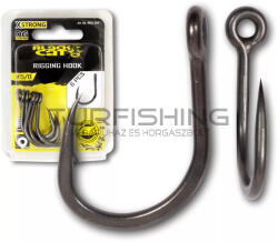 Horog - Black Cat Rigging Hook Dg Dg Coating 5/0# 6pcs harcsás horog (4552500)
