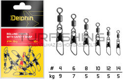 Delphin Biztonsági forgókapocs / 10db #12/5kg (101003567)