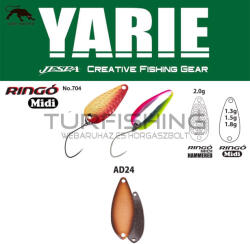 Yarie Jespa YARIE 704 RINGO MIDI 1.8gr AD24 Oyster (Y70418AD24) - turfishing