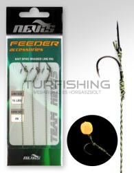 Nevis Feeder fonott előke 8, tüskével 3db/cs (8103-608) - turfishing