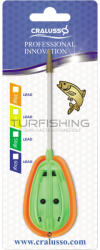 Cralusso Fluo Zöld Rocket Method Kosár+töltő 60 Gr (1+1db/csomag) (58273760) - turfishing
