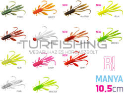 Delphin MANYA UVs nimfa / 5db 10.5cm/MudGOLD (101003855)