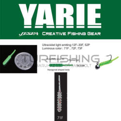 Yarie Jespa YARIE AMIBAITS 691 0.9 2.3cm 71F Sirasu Glow/Red Glitter (Y6910971F) - turfishing