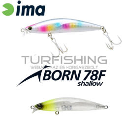 Ima IMA IBORN 78F SHALLOW 78mm 8.5gr 004 Chart Head Clear (IB78FS-004)