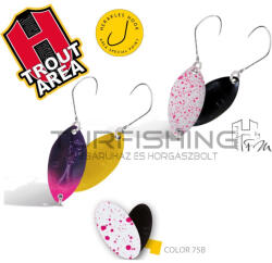 Herakles AREA SPOON SBAM 2.3gr Color 75B Reaction White (ARHKSBB75B) - turfishing