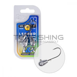 L&K Legend Jig 4/0 18g 3db/cs (59404018)