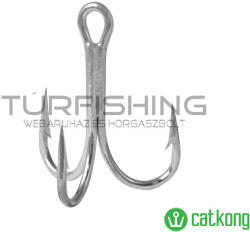 Delphin Hármashorog CATKONG SuPower TREBLE / 3db #6/0 (966102600) - turfishing