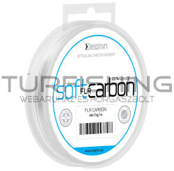 Delphin SOFT FLR CARBON - 100% fluocarbon 0, 234mm 4, 29kg 50m (101004391) - turfishing