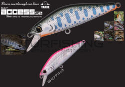 Yarie Jespa YARIE 677 ACCESS S 50mm 3.6gr D3 Pink Back (Y67750SD3) - turfishing