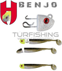 Herakles JIG FEJ ÓLOM BENJO JOINTED 5.5gr White (AMHKAI03)