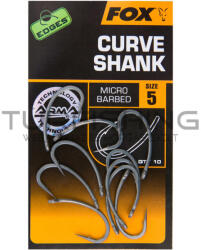 FOX EDGES CURVE SHANK 4-es méretű hajlított szárú bojlis horog (CHK191)