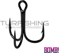 Delphin Hármashorog BOMB! MultiHook TRIPLE / 6db #4 (966101004) - turfishing