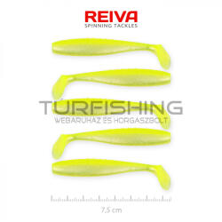 REIVA Flat Minnow shad 7, 5cm 5db/cs (Sárga-Ezüst) (9902-806)