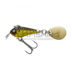 Tiemco SPINNERTAIL TIEMCO RIOT BLADE S 20mm 5gr 02 Holo Gold Black (300121305002) - turfishing