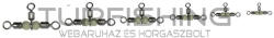 Colmic COLMIC CROSS LINE HÁRMASFORGÓ FLUO BEADS #5*6 30kg (GML03006)