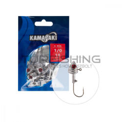 Kamasaki River Predator Jig Fej 10g 1/0 4db/csomag (59046010)
