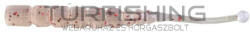 Mustad Aji Ball Tail 2'' Uv Clear Red Glitter 12db/csomag (m8095010)
