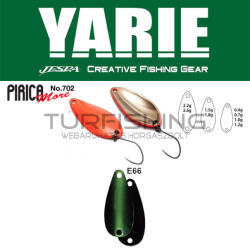 Yarie Jespa YARIE 702 PIRICA MORE 2.2gr E66 Fits Green (Y70222E66) - turfishing