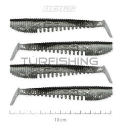 NEVIS Impulse Shad 10cm 4db/cs Ezüst Flitter (9721-145)