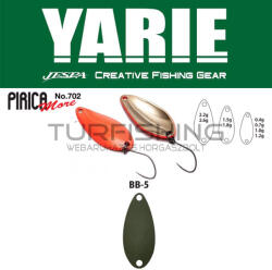 Yarie Jespa YARIE 702 PIRICA MORE 1.0gr BB5 Olive (Y70210BB5) - turfishing