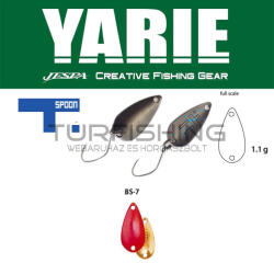 Yarie Jespa YARIE 706 T-SPOON 1.1gr BS7 Candy Pink (Y706T11BS7) - turfishing