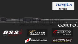 Graphiteleader SUPER CORTO 17 GSRCS-612L-T EX FAST 1.85m 0.3-4gr Light (G08651) - turfishing