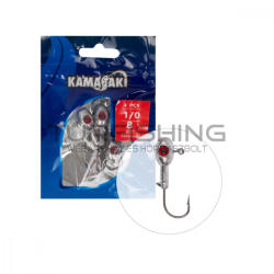 Kamasaki Red Shot Jig Fej 8g 1/0 4db/csomag (59045008)