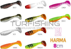 Delphin Gumihal Delphin KARMA UVs / 5db 8cm/AGRESOR (101002295) - turfishing
